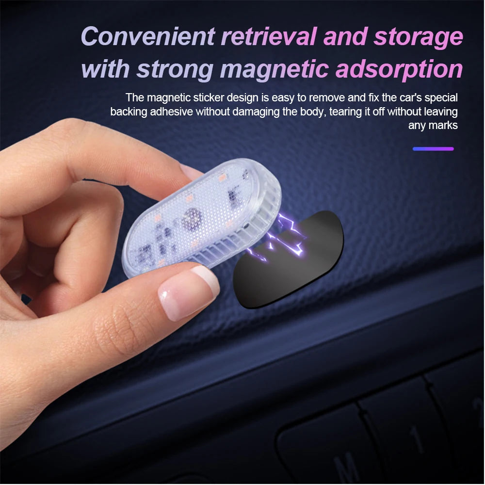 Multi-Color Wireless LED Car Lights