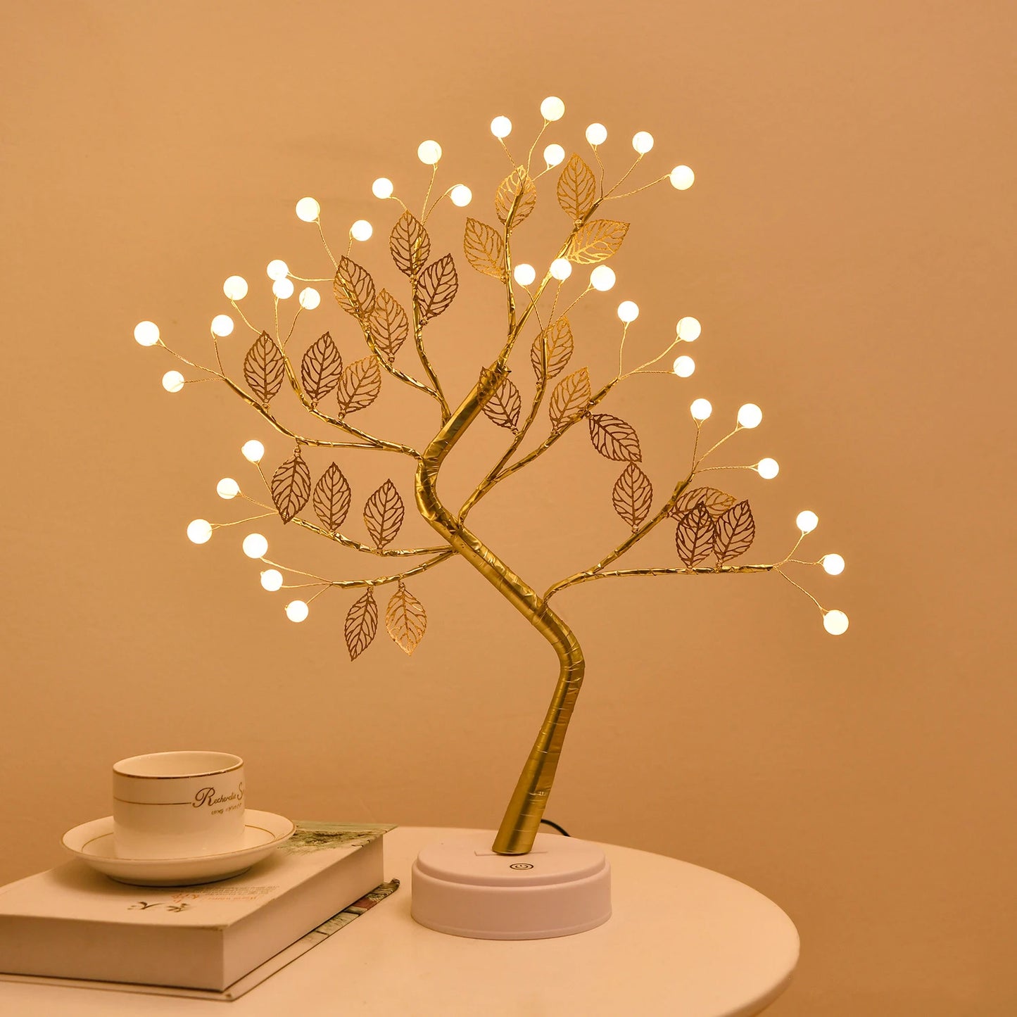 Led Tabletop Tree Lamp
