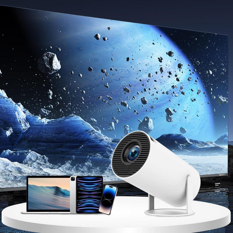 HY300 Pro Portable Projector - Bluetooth 180° Adjustable