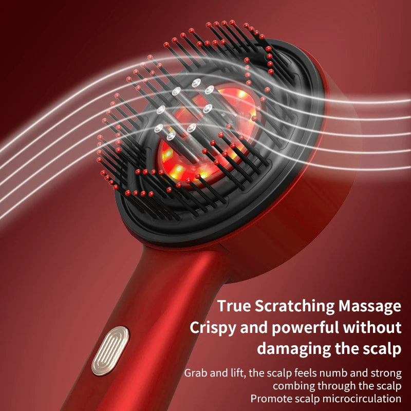 Electric Massage Comb - Liquid Oil Applicator