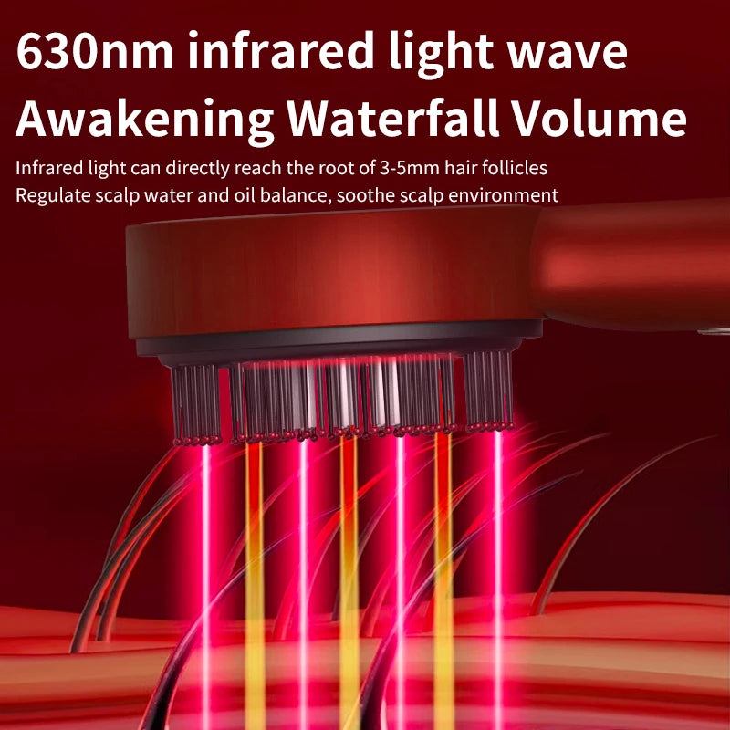 Electric Massage Comb - Liquid Oil Applicator