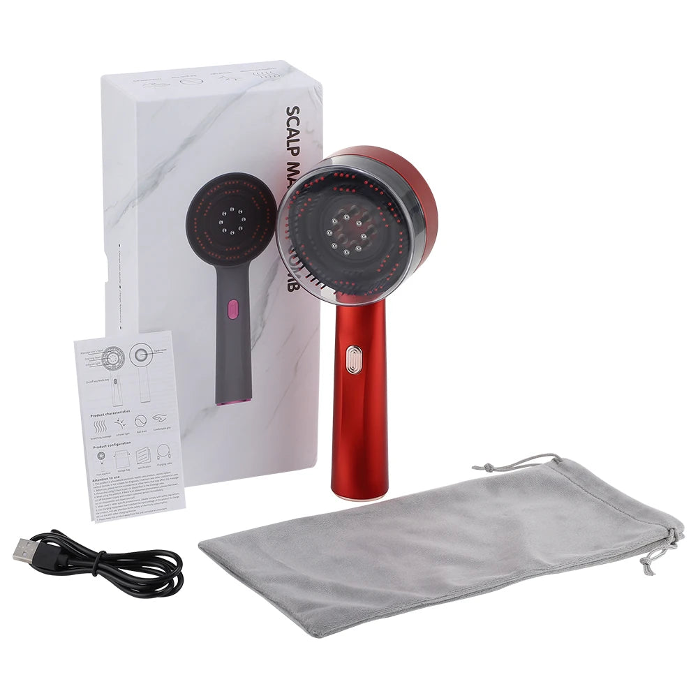 Electric Massage Comb - Liquid Oil Applicator
