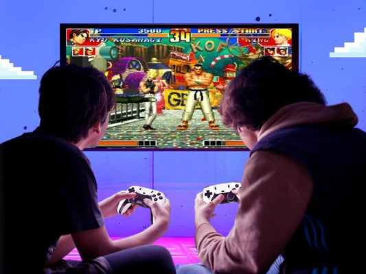 Boltz Retrostick - 4K Retro Gaming Console with 20,000+ Classic Games and Wireless Controllers