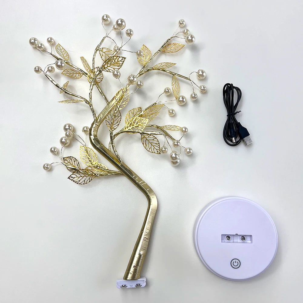 Led Tabletop Tree Lamp