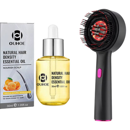 Electric Massage Comb - Liquid Oil Applicator