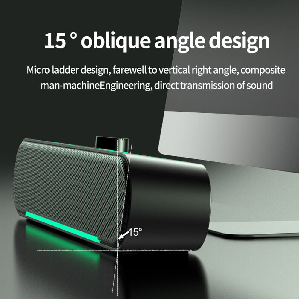 Wired Speakers for Desktop PC Monitor & Laptop