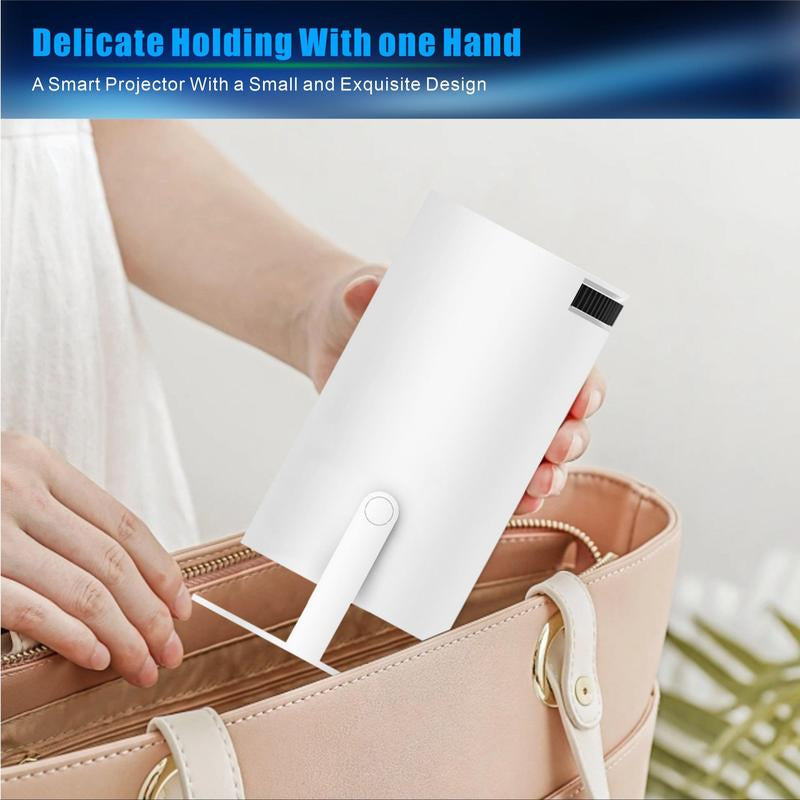 HY300 Pro Portable Projector - Bluetooth 180° Adjustable