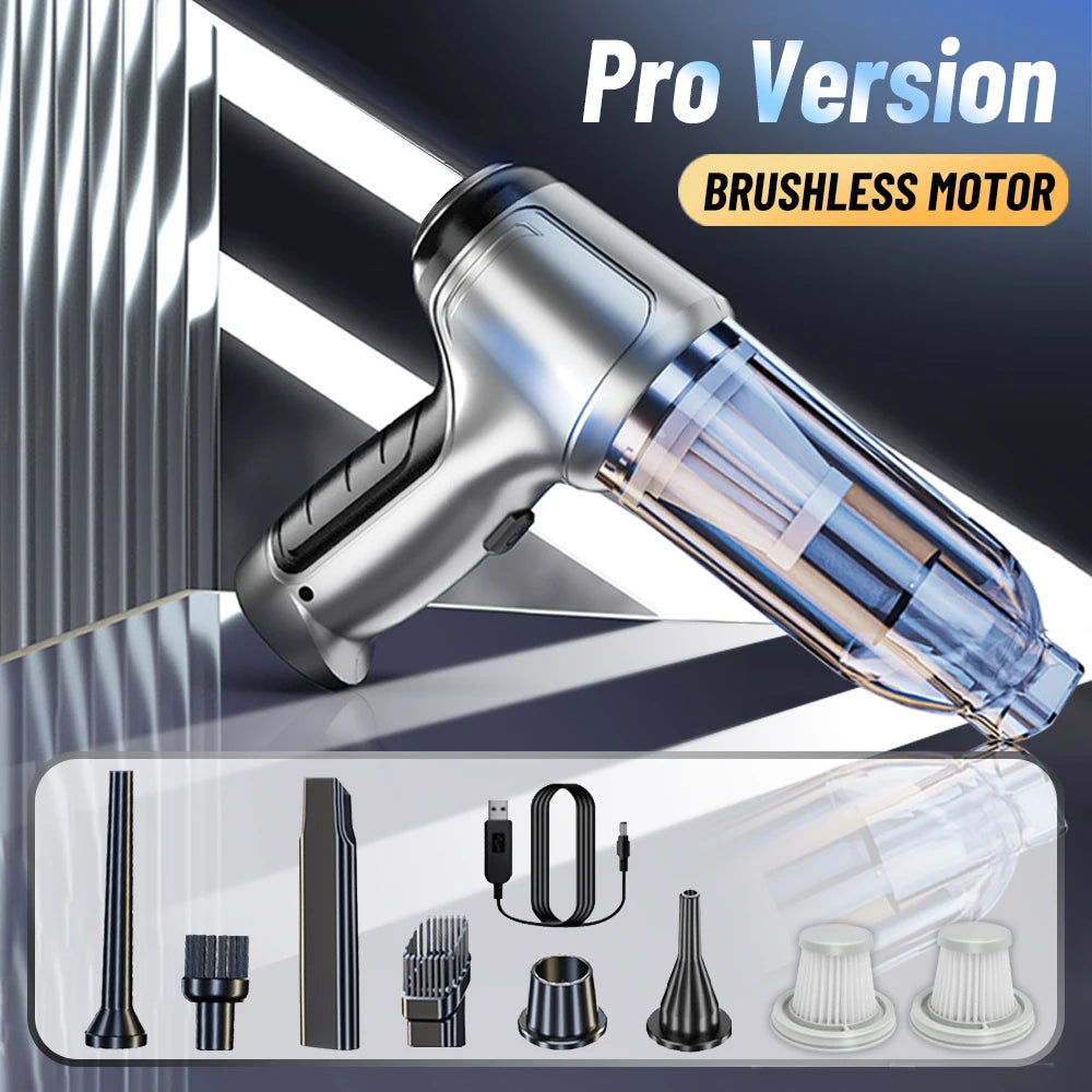 Car Vacuum Cleaner 95000PA Portable & Wireless